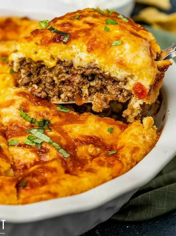 Impossible Taco Pie