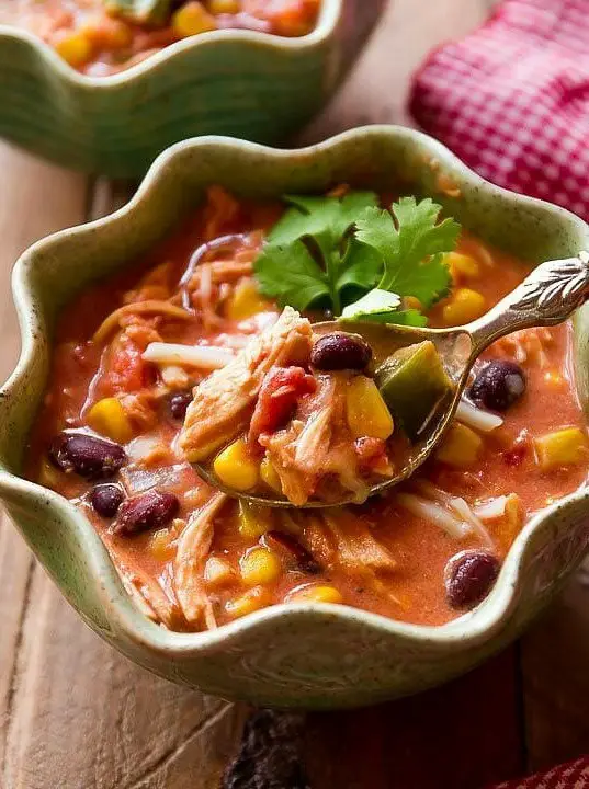 Slow Cooker Chicken Chili