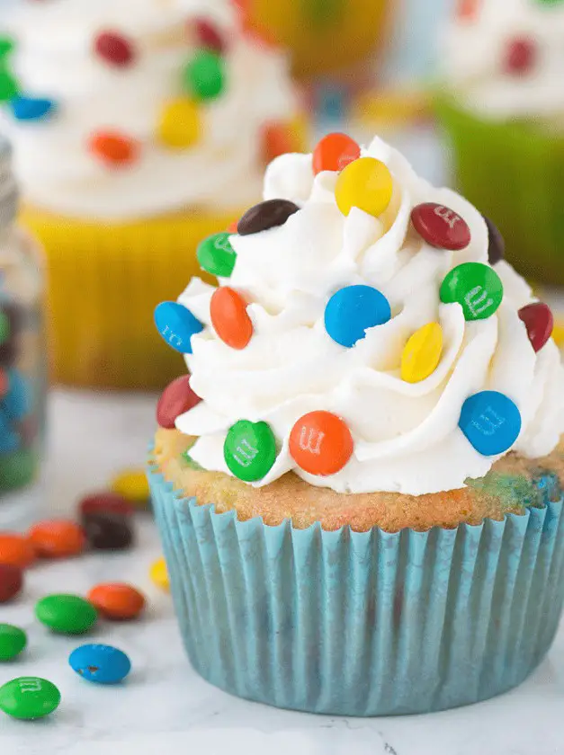 M&M Cupcakes