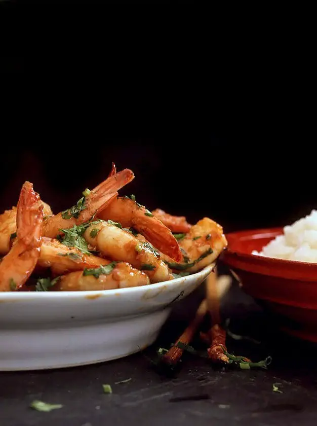 Hunan Hot-and-Spicy Shrimp