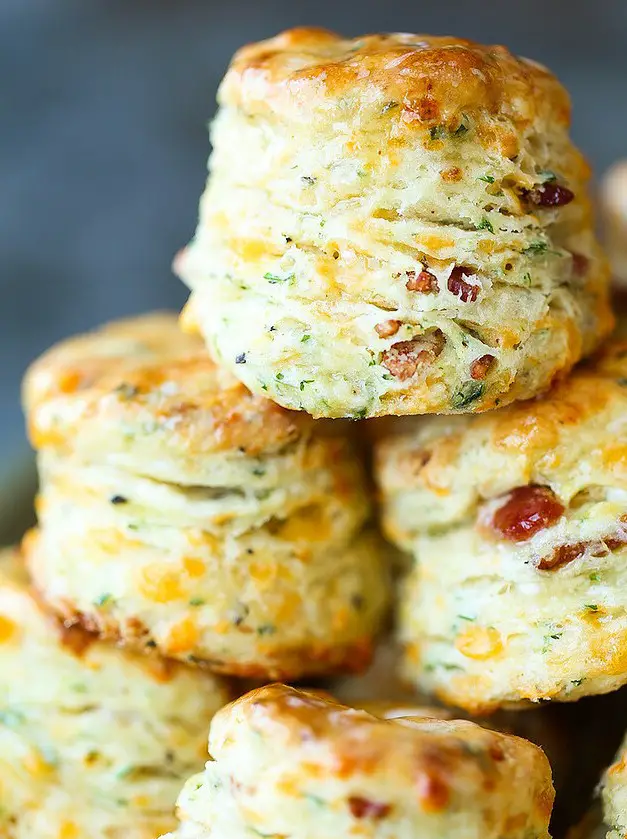 Black Pepper Cheddar Bacon Biscuits