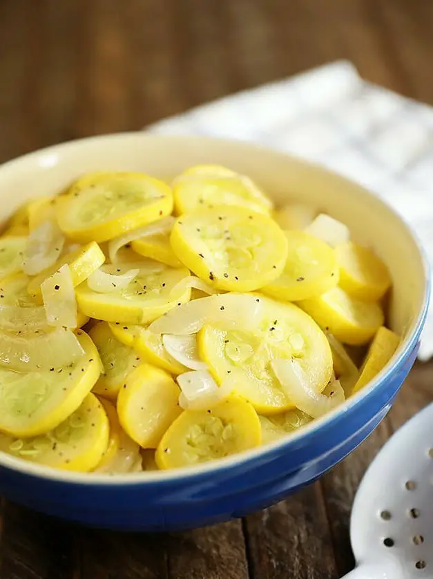 Old School Squash and Onions