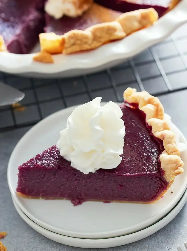 Purple Sweet Potato Pie