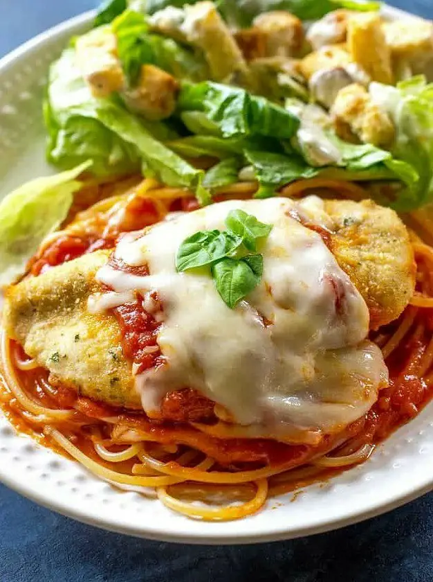 Easy Baked Chicken Parmesan