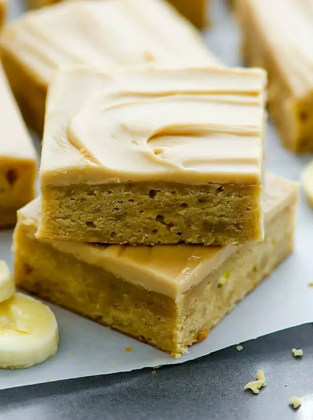 Banana Blondies