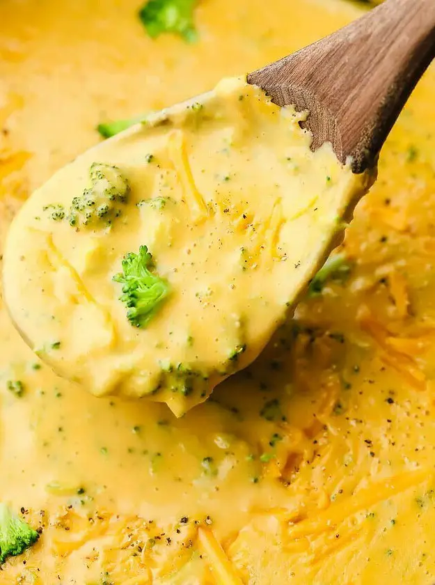 Vegan Broccoli Cheddar Soup