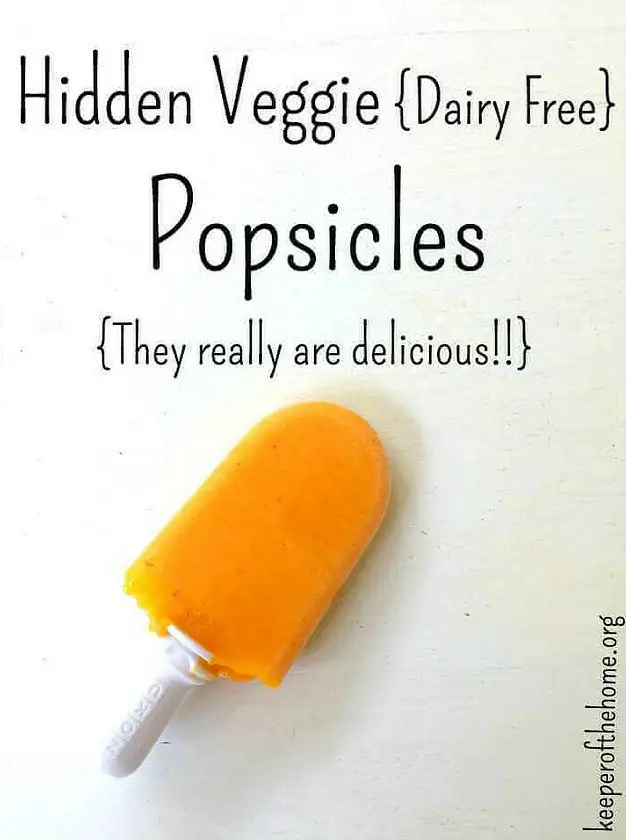 Hidden Veggie Popsicles