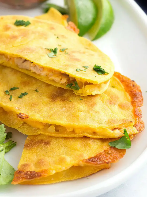 Easy Corn Tortilla Quesadilla