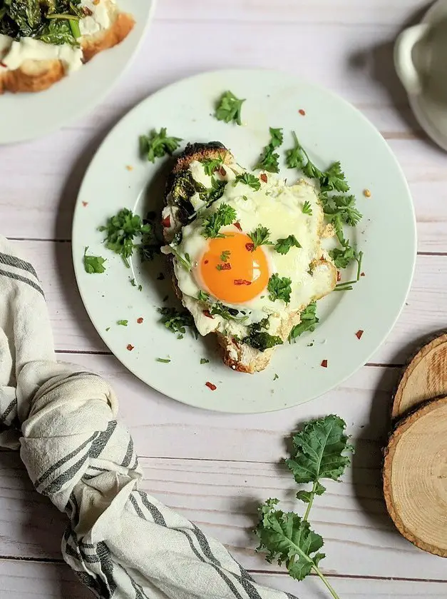 Egg and Ricotta Toast