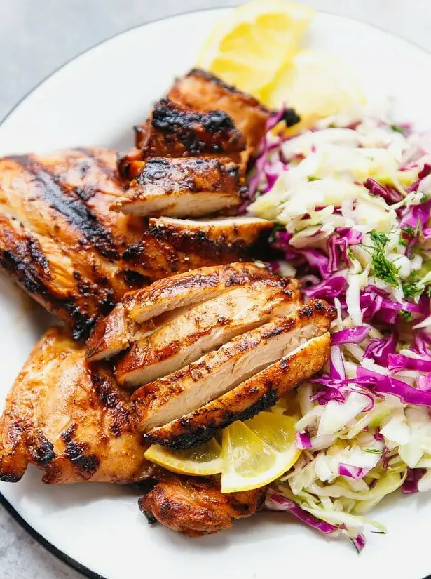 Grilled Chicken Thighs