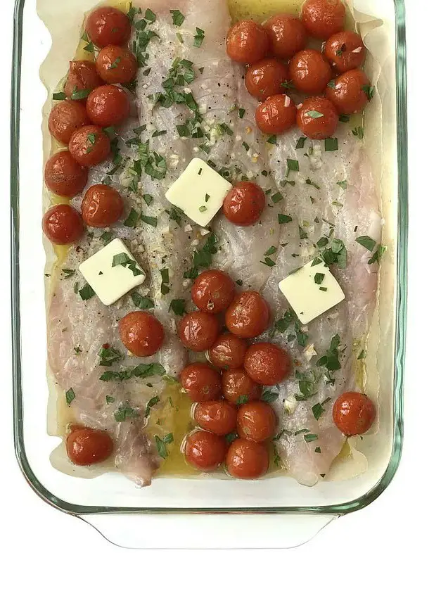 Baked Lemon Butter Rockfish