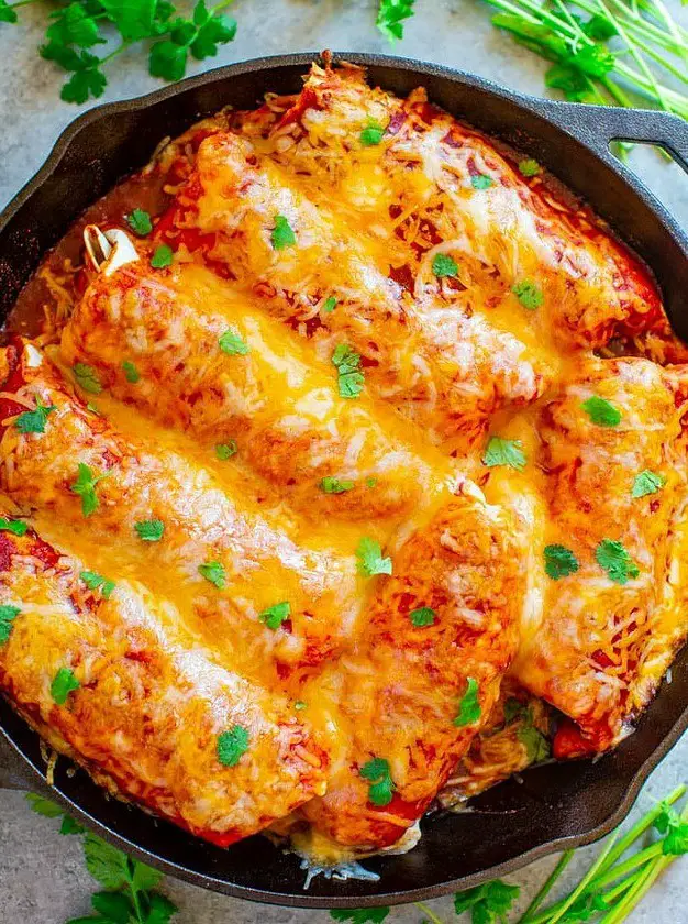 Loaded Smothered Beef Burritos