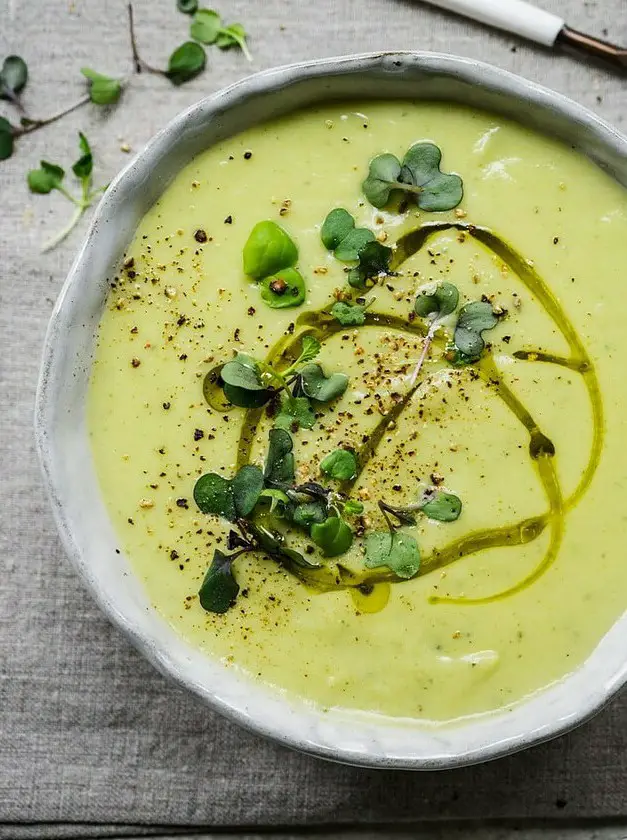 Cauliflower Leek Soup