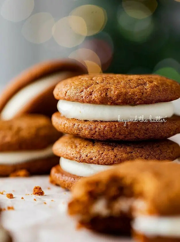 Gingerbread Whoopie Pies