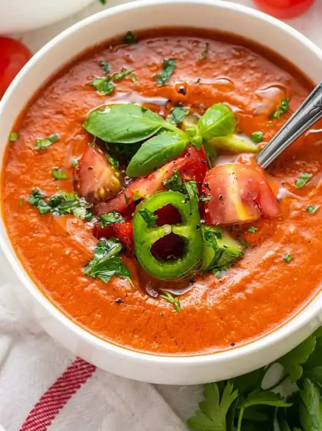 Spicy Tomato Gazpacho