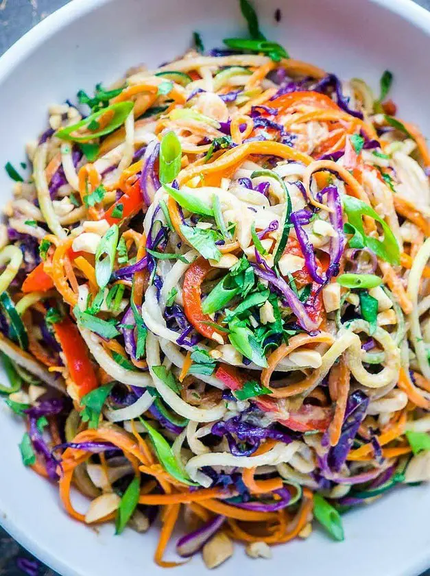 Thai Peanut Zoodles