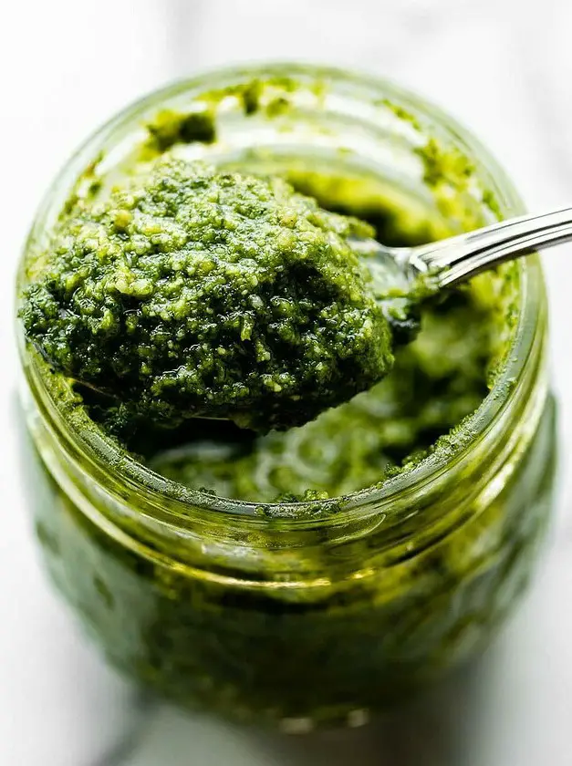 Homemade Basil Pesto