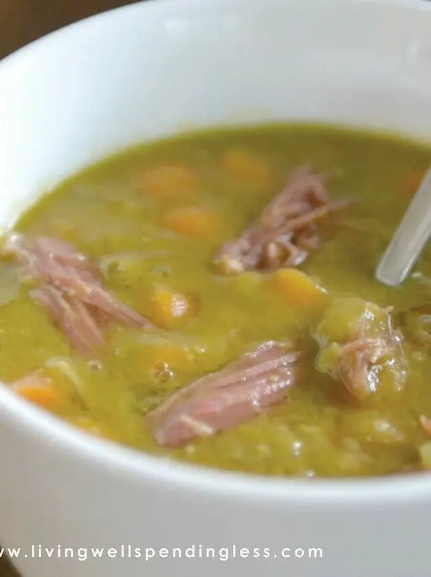 Easy Slow-Cooked Split Pea Soup