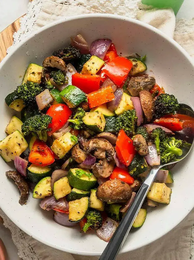 Air Fryer Roasted Vegetables