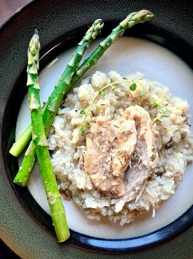 Wild Turkey Mushroom Risotto