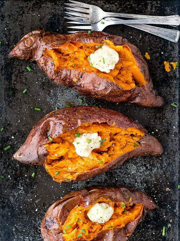 Grilled Sweet Potato