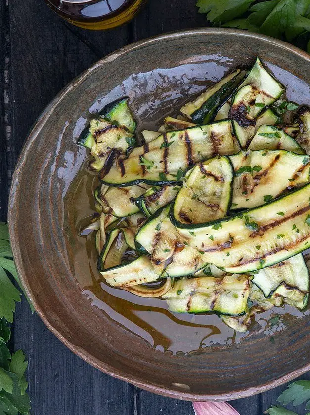 Italian Grilled Zucchini