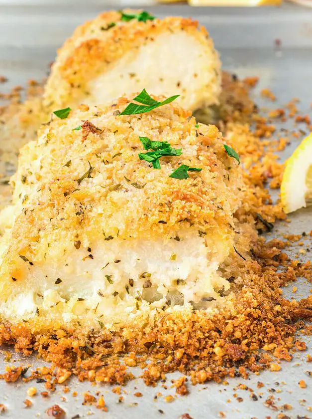 Easy Parmesan Baked Cod