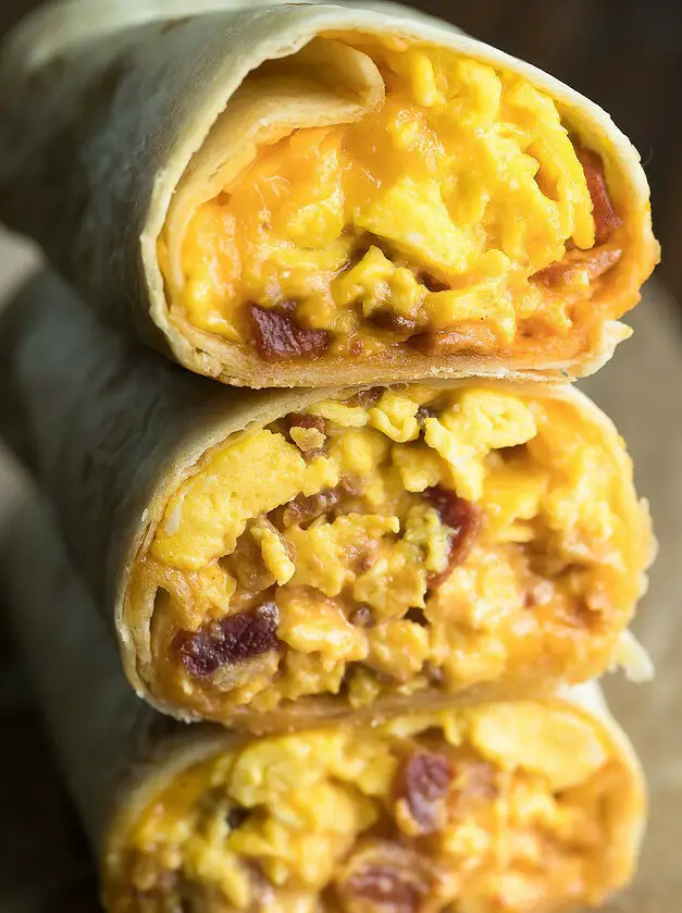 Bacon Breakfast Burrito