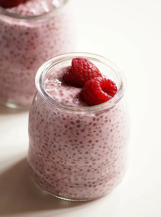 Raspberry Chia Pudding