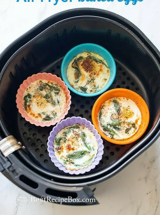 Air Fryer Baked Egg Cups