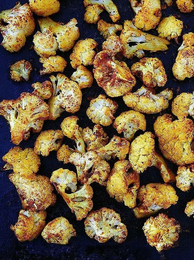 Turmeric Roasted Cauliflower