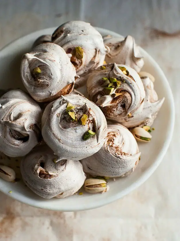 Chocolate Swirl Meringue Cookies