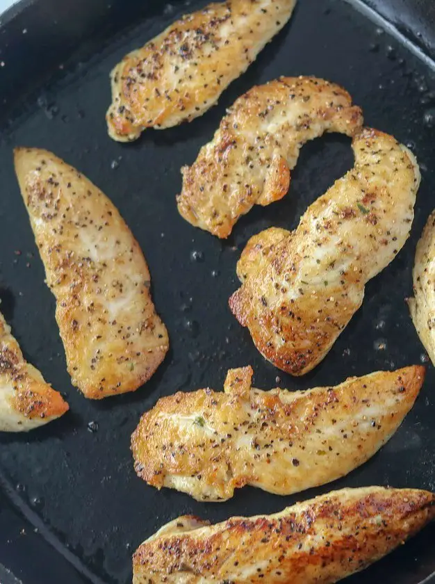 Pan Fried Chicken Tenders