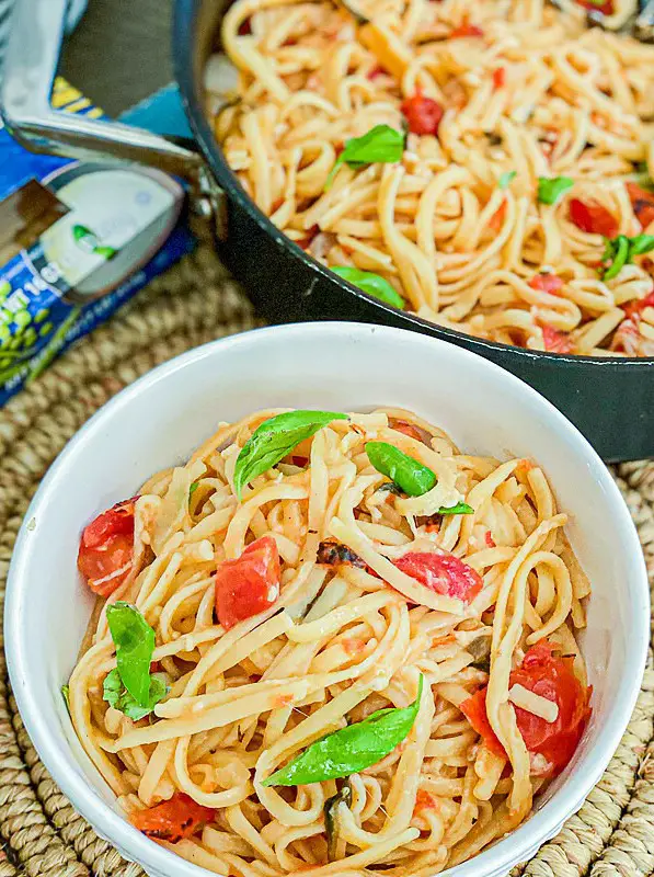 One Pot Meatless Pasta