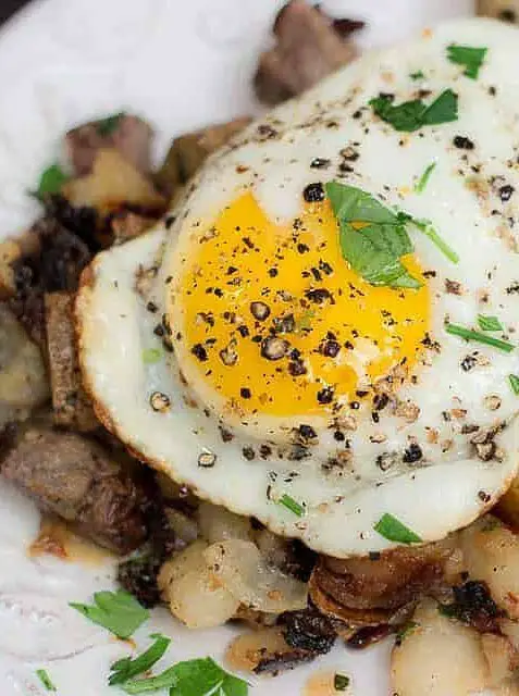 Leftover Steak Hash