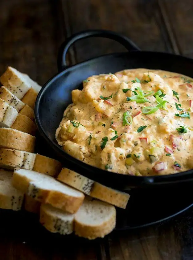 Louisiana Hot Shrimp Dip with Cream Cheese