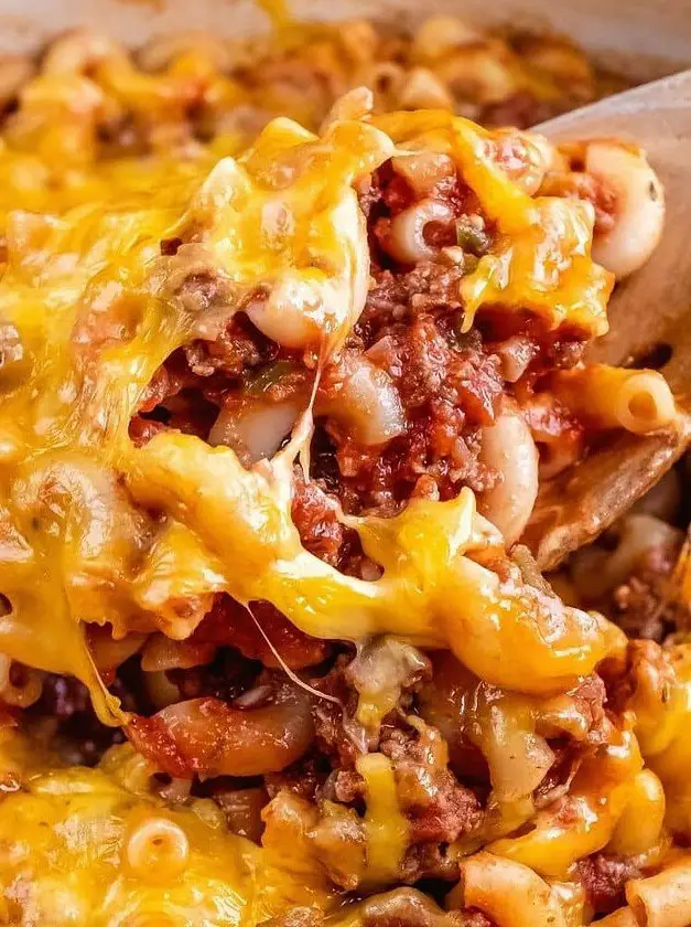 Cheesy Hamburger Casserole