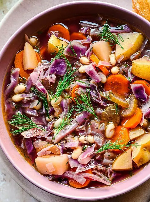 Red Cabbage Soup