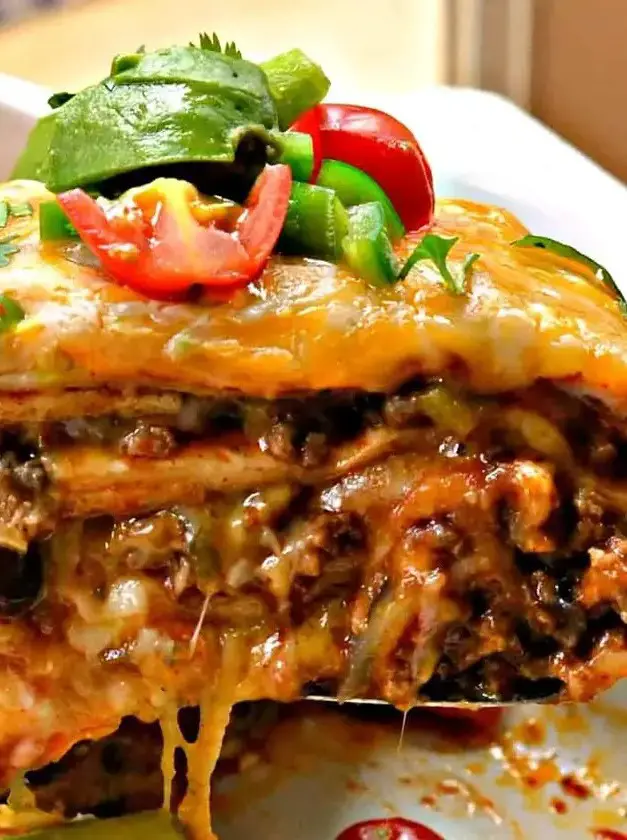 Beef Enchilada Casserole