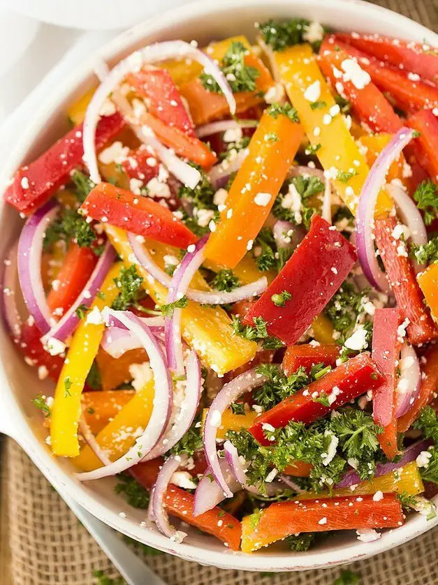 Three Pepper Salad