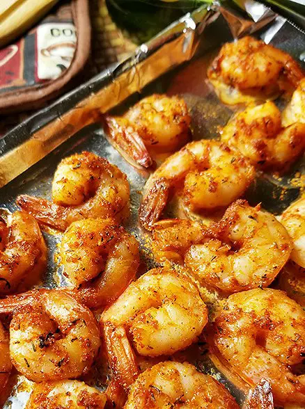 Baked Cajun Shrimp