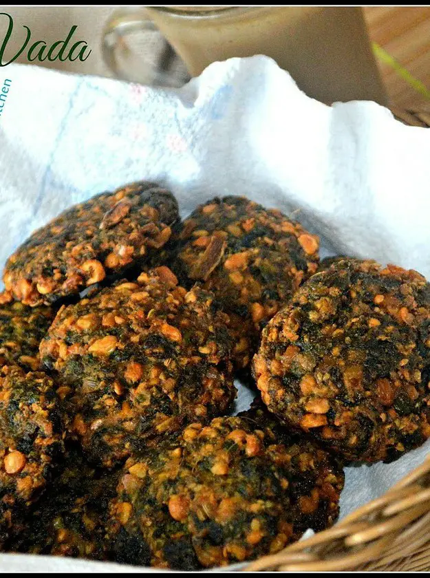 Keerai Vadai