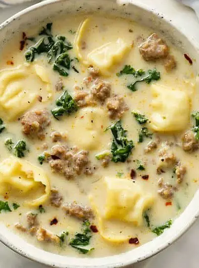 Sausage Tortellini Soup