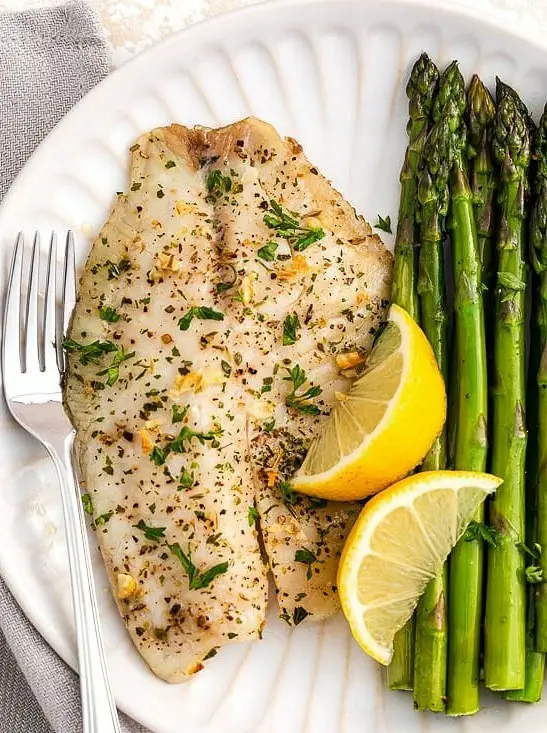 Broiled Tilapia with Garlic