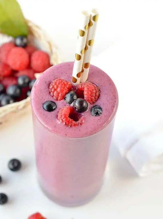 Frozen Berry Keto Smoothie