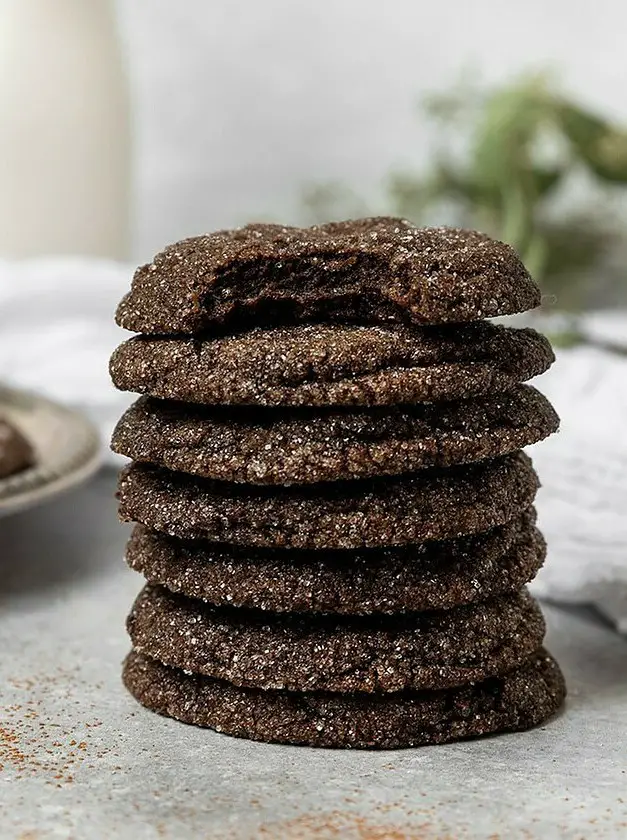 Vegan Chocolate Sugar Cookies