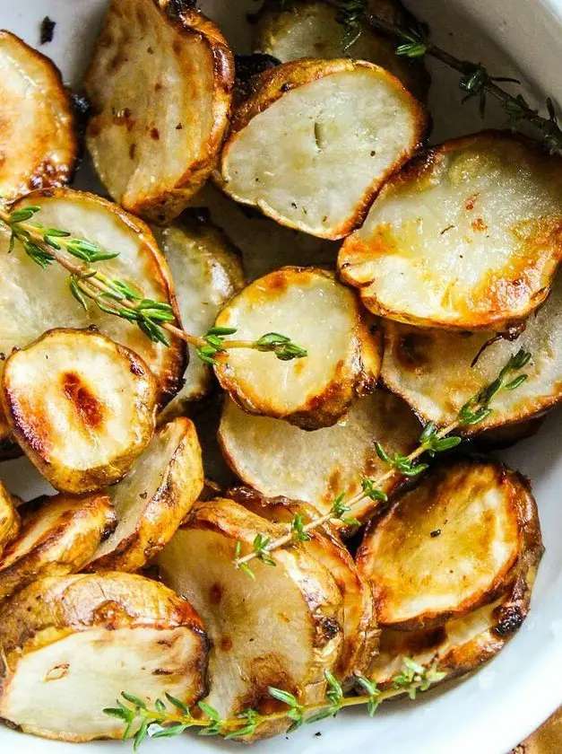 Roasted Sunchokes with Thyme