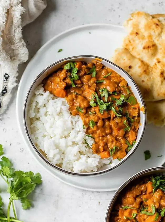 Easy Vegan Lentil Curry