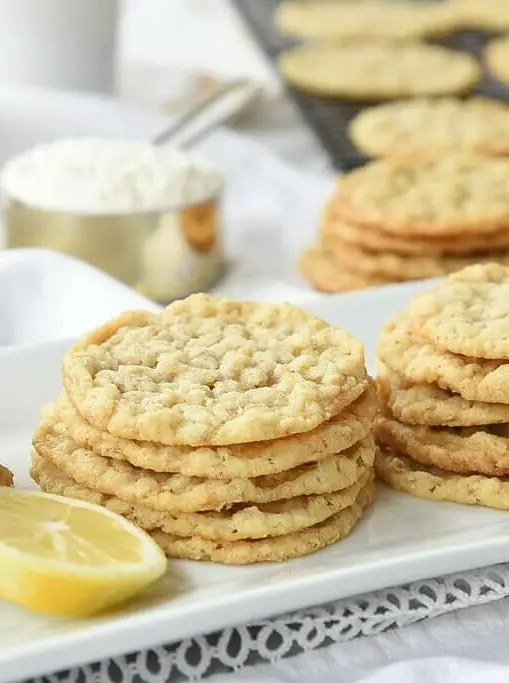 Lemon Oatmeal Cookies