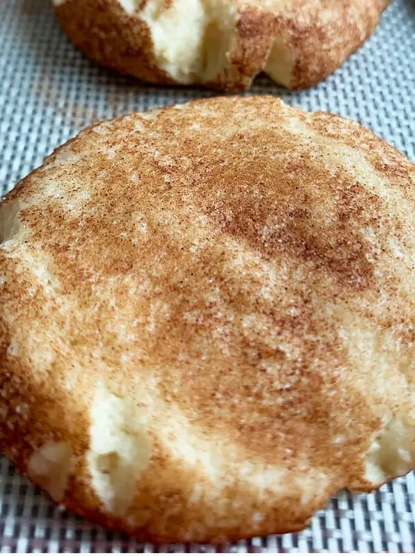 Cream Cheese Snickerdoodle Cookies